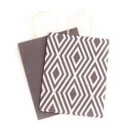 Hallmark 12.5" 12-Pack Assorted Kraft Paper Gift Bags 17 Hallmark 12.5" 12-Pack Assorted Kraft Paper Gift Bags -Hallmark 12.5 Prints and Solids 12Pack Assorted Gift Bags 5EGB6049 09