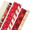 Hallmark Red And Gold 3-Pack Reversible Christmas Wrapping Paper, 120 Sq. Ft.