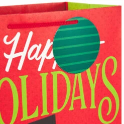Hallmark Let It Snow 8-Pack Holiday Gift Bags, Assorted Sizes And Designs -Hallmark 8 Pack Assorted Holiday Gift Bags XGB1403 04