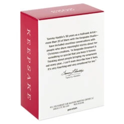 Hallmark A Heart Remembered 2023 Porcelain Ornament 10 Hallmark A Heart Remembered 2023 Porcelain Ornament -Hallmark A Heart Remembered Seashell Keepsake Ornament 1799QHX3037 05