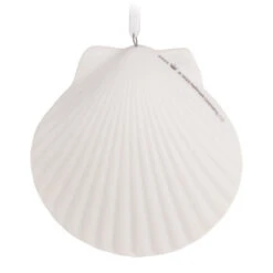 Hallmark A Heart Remembered 2023 Porcelain Ornament 11 Hallmark A Heart Remembered 2023 Porcelain Ornament -Hallmark A Heart Remembered Seashell Keepsake Ornament 1799QHX3037 06