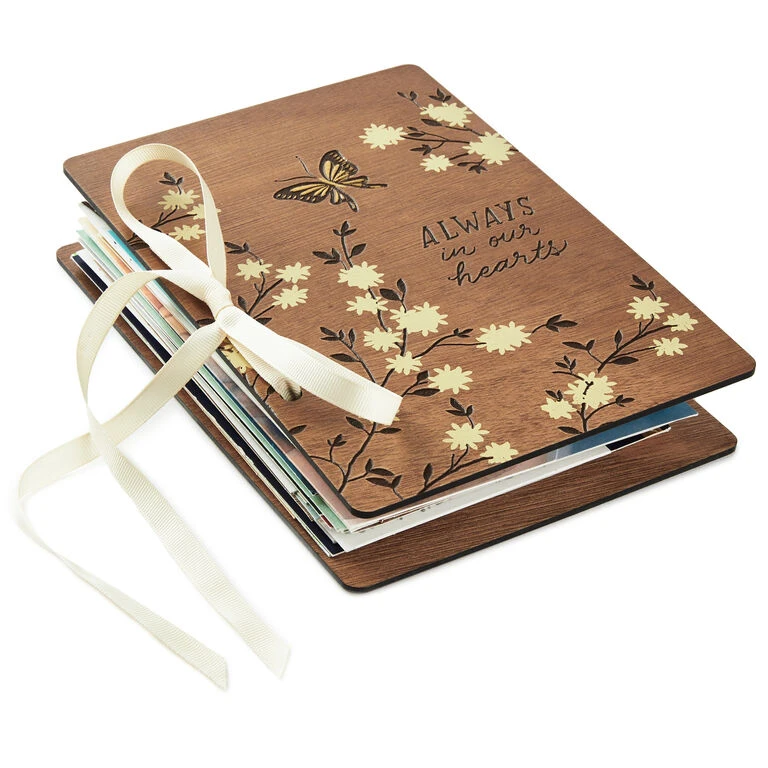 Hallmark Always In Our Hearts Memorial Card Keeper 1 Hallmark Always In Our Hearts Memorial Card Keeper