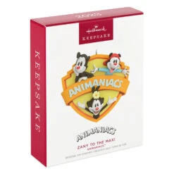 Hallmark Animaniacs™ Zany To The Max! Ornament -Hallmark Animaniacs Logo Keepsake Ornament 1899QXI6057 04