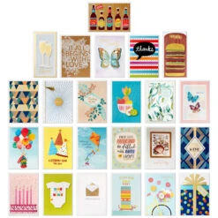 Hallmark Assorted All-Occasion Handmade Greeting Cards In Black Scattered Dot Organizer 9 Hallmark Assorted All-Occasion Handmade Greeting Cards In Black Scattered Dot Organizer -Hallmark Assorted AllOccasion Greeting Cards in Organizer 5EBN1121 03