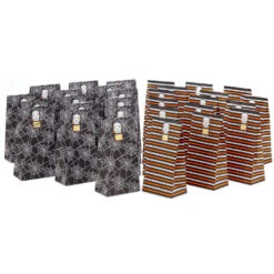 Hallmark You've Been Booed 30-Pack Halloween Paper Goodie Bags With Stickers -Hallmark Assorted Halloween Paper Goodie Bags With Stickers 5HGB1886 05