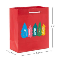 Hallmark 6.5" Sweet Surprises 8-Pack Small Christmas Gift Bags Assortment 8 Hallmark 6.5" Sweet Surprises 8-Pack Small Christmas Gift Bags Assortment -Hallmark Assorted Small Christmas Gift Bags 5XGB1430 03