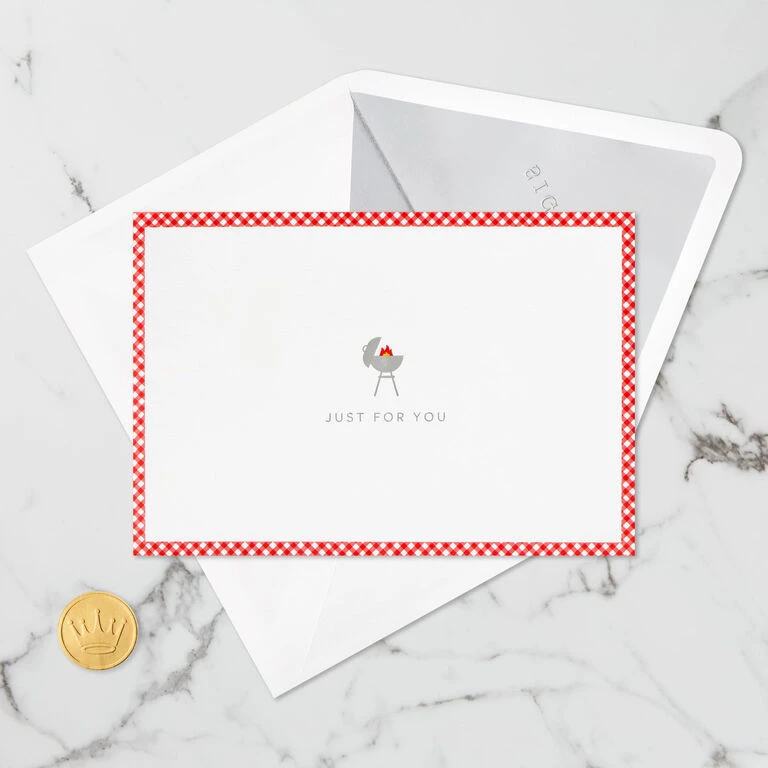 Hallmark Just For You BBQ Grill 3D Pop-Up Birthday Card 6 Hallmark Just For You BBQ Grill 3D Pop-Up Birthday Card - Image 6