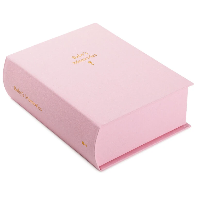 Hallmark Baby's Memories Pink Memory Box 1 Hallmark Baby's Memories Pink Memory Box