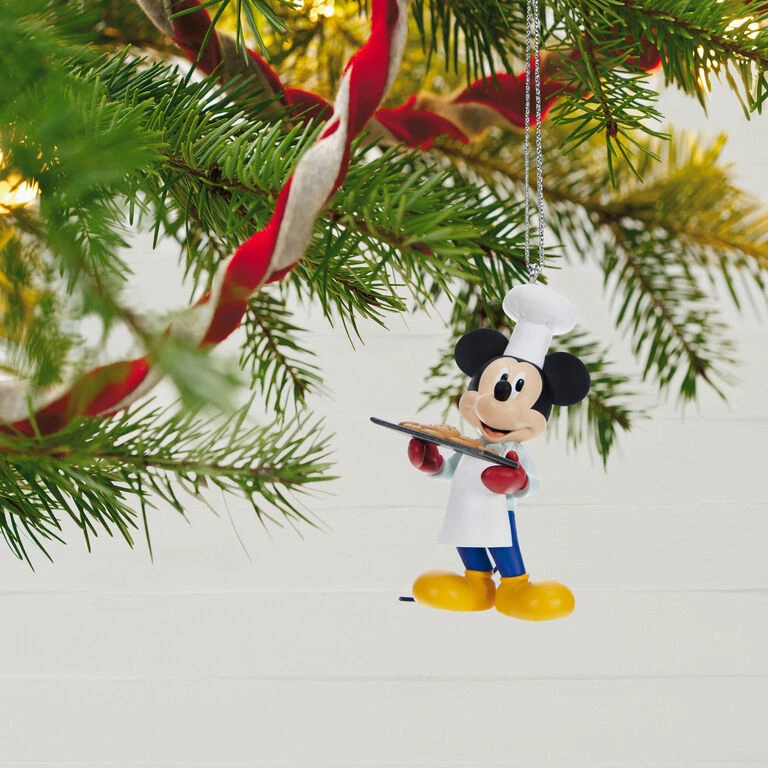 Hallmark Disney All About Mickey! Baker Mickey Ornament 2 Hallmark Disney All About Mickey! Baker Mickey Ornament - Image 2