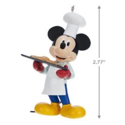 Hallmark Disney All About Mickey! Baker Mickey Ornament 8 Hallmark Disney All About Mickey! Baker Mickey Ornament -Hallmark Baker Mickey With Cookie Sheet Keepsake Ornament 1699QXR8187 03