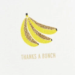 Hallmark Thanks A Bunch Boxed Blank Thank-You Notes, Pack Of 8 8 Hallmark Thanks A Bunch Boxed Blank Thank-You Notes, Pack Of 8 -Hallmark Banana Bunch Boxed Blank ThankYou Notes Multipack 1THK4117 03