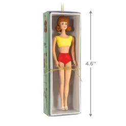 Hallmark Barbie™ Barbie's Best Friend, Midge™ Ornament -Hallmark Barbie Midge in Box Keepsake Ornament 1899QXI7009 03