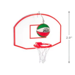 Hallmark Basketball Star 2023 Ornament 8 Hallmark Basketball Star 2023 Ornament -Hallmark Basketball Goal and Ball Keepsake Ornament 1399QGO2699 03