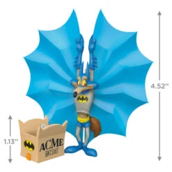 Hallmark Looney Tunes™ Wile E. Coyote™ As Batman™ Ornaments, Set Of 2 8 Hallmark Looney Tunes™ Wile E. Coyote™ As Batman™ Ornaments, Set Of 2 -Hallmark Batman Wile E. Coyote Keepsake Ornament 1899QXI6049 03