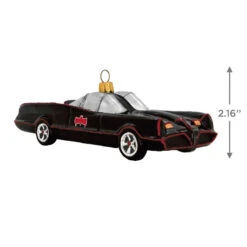 Hallmark Batman™ The Classic TV Series Batmobile™ Glass Ornament 8 Hallmark Batman™ The Classic TV Series Batmobile™ Glass Ornament -Hallmark Batmobile Keepsake Ornament 1QEP3049 03