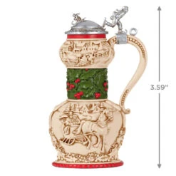 Hallmark Beer Stein 2023 Ornament 8 Hallmark Beer Stein 2023 Ornament -Hallmark Beer Stein Keepsake Ornament 1799QGO2487 03
