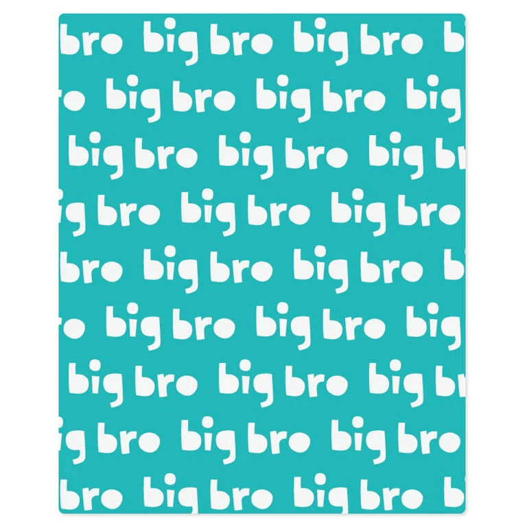 Hallmark Big Bro Fleece Blanket, 50x60 2 Hallmark Big Bro Fleece Blanket, 50x60 - Image 2