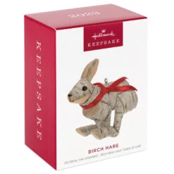 Hallmark Birch Hare Ornament 9 Hallmark Birch Hare Ornament -Hallmark Birch Wood Rabbit Keepsake Ornament 1599QGO2969 04