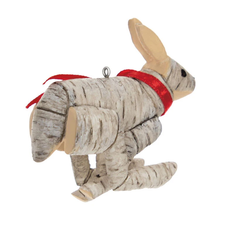 Hallmark Birch Hare Ornament 6 Hallmark Birch Hare Ornament - Image 6