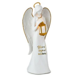 Hallmark 23 Hallmark Blessed Beyond Measure Angel Figurine With Light, 12"