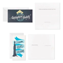 Hallmark Sophisticated Assorted Money Holder Graduation Cards, Pack Of 36 12 Hallmark Sophisticated Assorted Money Holder Graduation Cards, Pack Of 36 -Hallmark Blue Black Money Holder Graduation Cards Assortment 5GEY1002 04