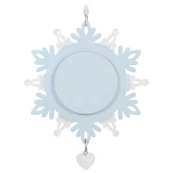 Hallmark Our First Christmas Together Snowflake 2023 Photo Frame Ornament 11 Hallmark Our First Christmas Together Snowflake 2023 Photo Frame Ornament -Hallmark BlueWhite Snowflake Picture Frame Keepsake Ornament 1699QGO2879 06