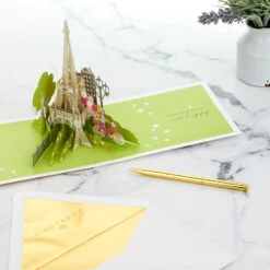 Hallmark Bonjour Eiffel Tower 3D Pop-Up Hello Card 17 Hallmark Bonjour Eiffel Tower 3D Pop-Up Hello Card -Hallmark Bonjour Eiffel Tower 3D PopUp Hello Card 1299LAD9664 08