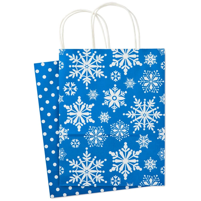 Hallmark 13" Bright Fun 12-Pack Assorted Christmas Gift Bags 6 Hallmark 13" Bright Fun 12-Pack Assorted Christmas Gift Bags - Image 6