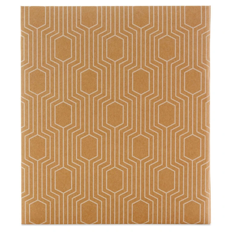 Hallmark Hexagons On Kraft Large Refillable Photo Album 5 Hallmark Hexagons On Kraft Large Refillable Photo Album - Image 5