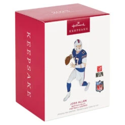 Hallmark NFL Buffalo Bills Josh Allen Football Legends Ornament 9 Hallmark NFL Buffalo Bills Josh Allen Football Legends Ornament -Hallmark Buffalo Bills Josh Allen Keepsake Ornament 2299QXR8247 04