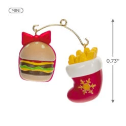 Hallmark Mini A Perfect Pairing Ornaments, Set Of 2 9 Hallmark Mini A Perfect Pairing Ornaments, Set Of 2 -Hallmark Burger and Fries Keepsake Ornaments 1499QXM9207 03