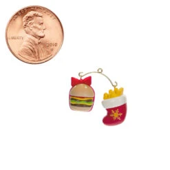 Hallmark Mini A Perfect Pairing Ornaments, Set Of 2 13 Hallmark Mini A Perfect Pairing Ornaments, Set Of 2 -Hallmark Burger and Fries Keepsake Ornaments 1499QXM9207 07