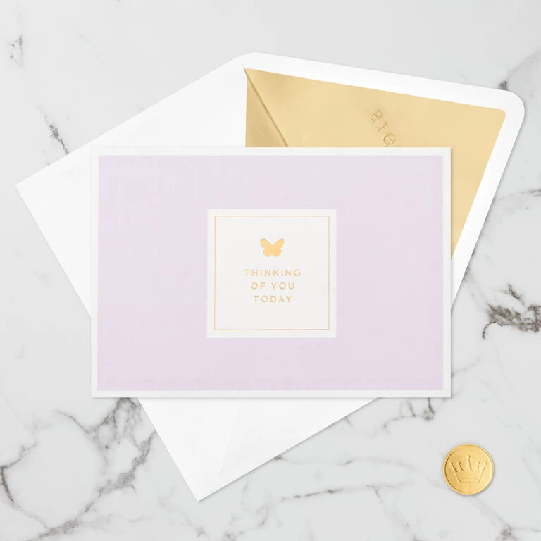 Hallmark Butterfly Bouquet Thankful For You 3D Pop-Up Thinking Of You Card 4 Hallmark Butterfly Bouquet Thankful For You 3D Pop-Up Thinking Of You Card - Image 4