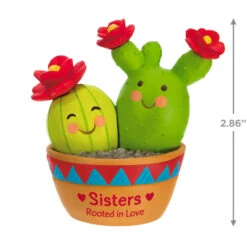 Hallmark Cactus Sisters Ornament -Hallmark Cactus Sisters Rooted in Love Keepsake Ornament 1599QGO2569 03
