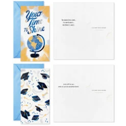 Hallmark Festive Grad Wishes Graduation Cards Assortment, Pack Of 36 10 Hallmark Festive Grad Wishes Graduation Cards Assortment, Pack Of 36 -Hallmark Casual Painted Money Holder Graduation Cards Assortment 5GEY2015 03