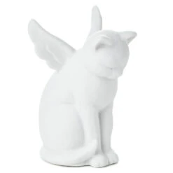 Hallmark 29 Hallmark Cat Angel Figurine Pet Memorial Gift, 3.25"