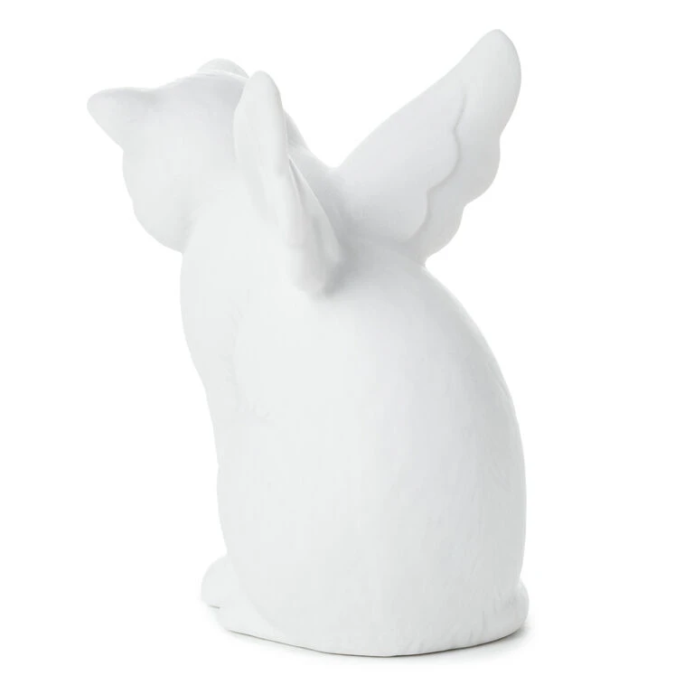 Hallmark Cat Angel Figurine Pet Memorial Gift, 3.25" 2 Hallmark Cat Angel Figurine Pet Memorial Gift, 3.25" - Image 2