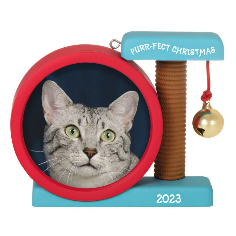 Hallmark Purr-fect Christmas 2023 Photo Frame Ornament 1 Hallmark Purr-fect Christmas 2023 Photo Frame Ornament