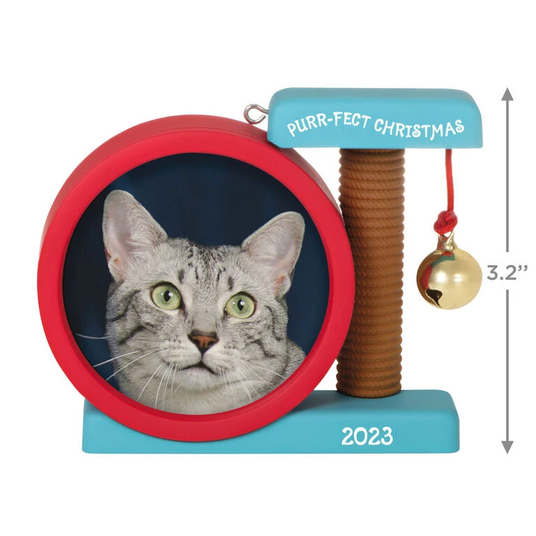 Hallmark Purr-fect Christmas 2023 Photo Frame Ornament 3 Hallmark Purr-fect Christmas 2023 Photo Frame Ornament - Image 3
