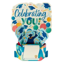 Hallmark Celebrating You 3D Pop-Up Graduation Cards, Pack Of 8 9 Hallmark Celebrating You 3D Pop-Up Graduation Cards, Pack Of 8 -Hallmark Celebrating You Graduation Cards Pack 5GEY2016 03