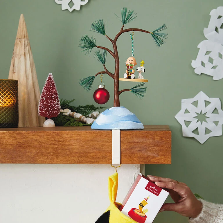 Hallmark The Peanuts® Gang A Charlie Brown Christmas Ornament And Stocking Hanger 2 Hallmark The Peanuts® Gang A Charlie Brown Christmas Ornament And Stocking Hanger - Image 2