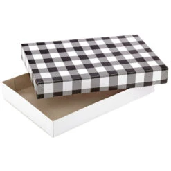 Hallmark Checks And Plaids 12-Pack Designed Shirt Boxes -Hallmark Checks and Plaids 12Pack Designed Shirt Boxes 5XBC1124 04
