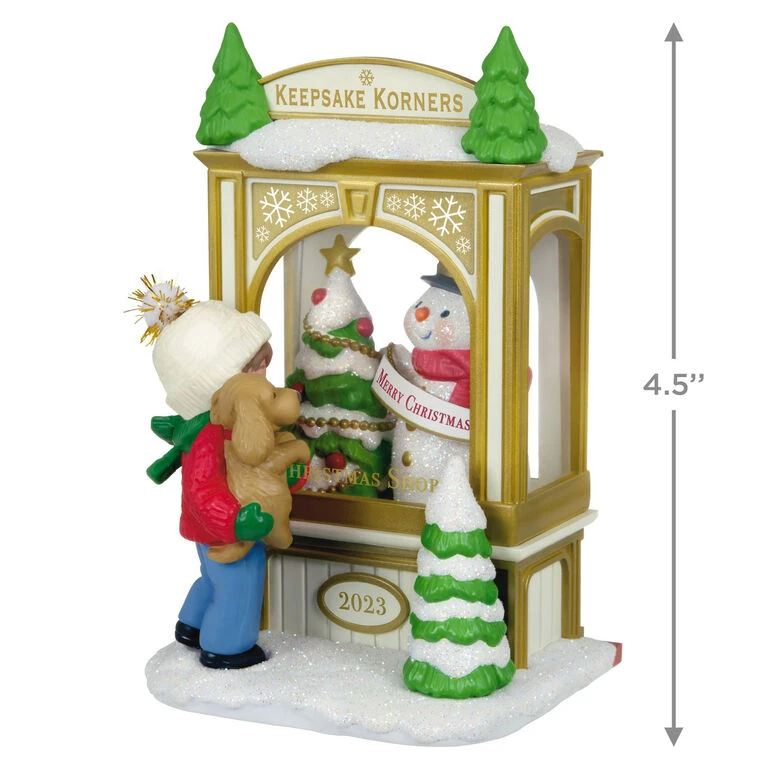Hallmark Christmas Window 2023 Exclusive Ornament 3 Hallmark Christmas Window 2023 Exclusive Ornament - Image 3