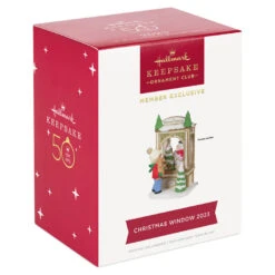 Hallmark Christmas Window 2023 Exclusive Ornament 9 Hallmark Christmas Window 2023 Exclusive Ornament -Hallmark Christmas Window 2023 Exclusive Ornament 2299QXC5618 04