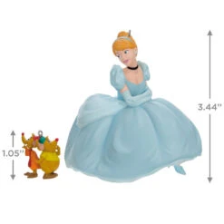 Hallmark Disney Cinderella Jaq And Gus Love Cinderelly Christmas Ornaments, Set Of 2 -Hallmark Cinderella Jaq and Gus Keepsake Ornaments 2499QXD6619 03