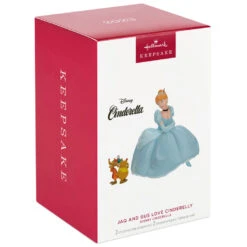 Hallmark Disney Cinderella Jaq And Gus Love Cinderelly Christmas Ornaments, Set Of 2 -Hallmark Cinderella Jaq and Gus Keepsake Ornaments 2499QXD6619 04