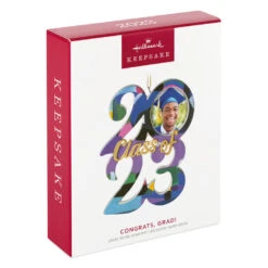 Hallmark Congrats, Grad! 2023 Ceramic Photo Frame Ornament 9 Hallmark Congrats, Grad! 2023 Ceramic Photo Frame Ornament -Hallmark Class of 2023 Picture Frame Keepsake Ornament 1999QHX3089 04