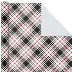 Hallmark Classic Plaids 4-Pack Wrapping Paper Assortment, 120 Sq. Ft. 11 Hallmark Classic Plaids 4-Pack Wrapping Paper Assortment, 120 Sq. Ft. -Hallmark Classic Plaids Christmas Wrapping Paper Assortment 5JXW1040 04