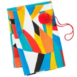 Hallmark 26" Colorful Abstract Fabric Gift Wrap With Elastic Band 8 Hallmark 26" Colorful Abstract Fabric Gift Wrap With Elastic Band -Hallmark Colorful Abstract Fabric Gift Wrap With Elastic Band 1299EJR6379 03