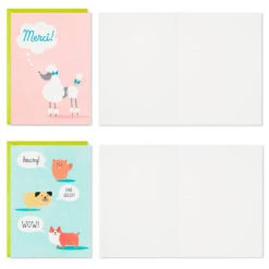 Hallmark Cute Dogs Assortment Blank Thank-You Notes, Pack Of 48 -Hallmark Cute Dogs Assortment Blank ThankYou Notes 5STZ1133 03
